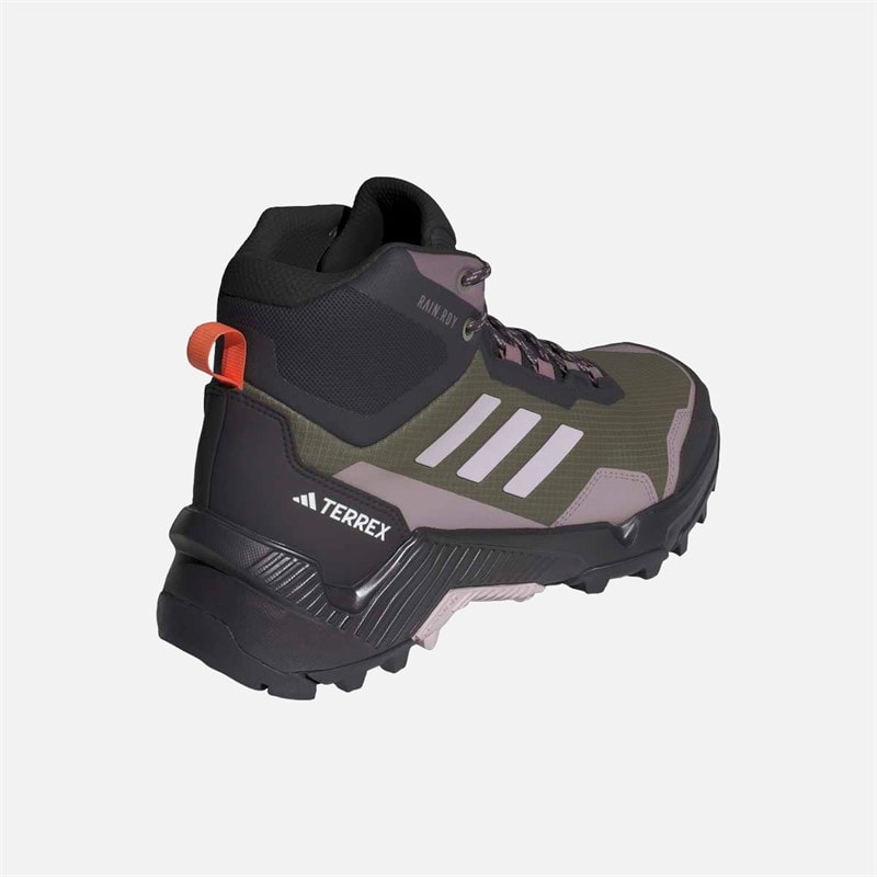adidas Womens Terrex Eastrail 2 Mid Rain.RDY Hiking Shoes Olive Strata/Silver Dawn/Ambient Tin - Image 3