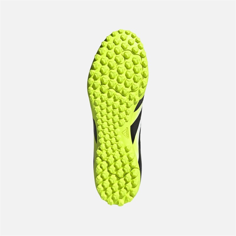 adidas Mens Predator Club TF Astro Football Boots Cloud White/Core Black/Lucid Lemon - Image 2