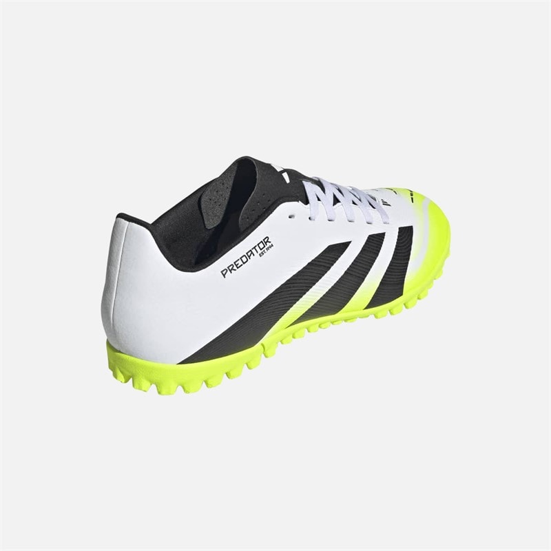 adidas Mens Predator Club TF Astro Football Boots Cloud White/Core Black/Lucid Lemon - Image 3