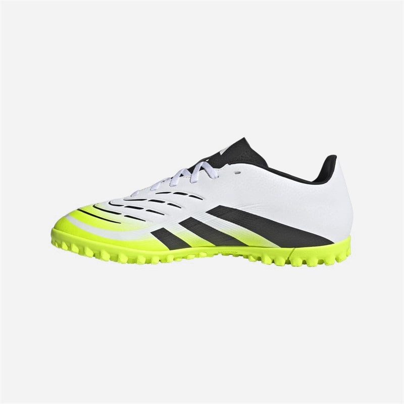 adidas Mens Predator Club TF Astro Football Boots Cloud White/Core Black/Lucid Lemon - Image 5