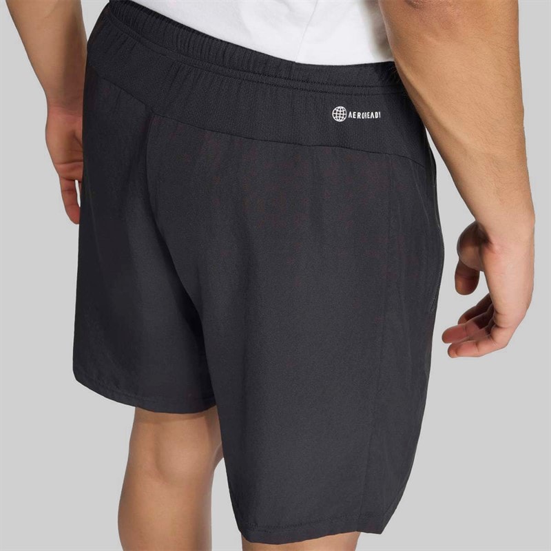 adidas Mens Train Essentials Woven Training Shorts Black/White - Image 4