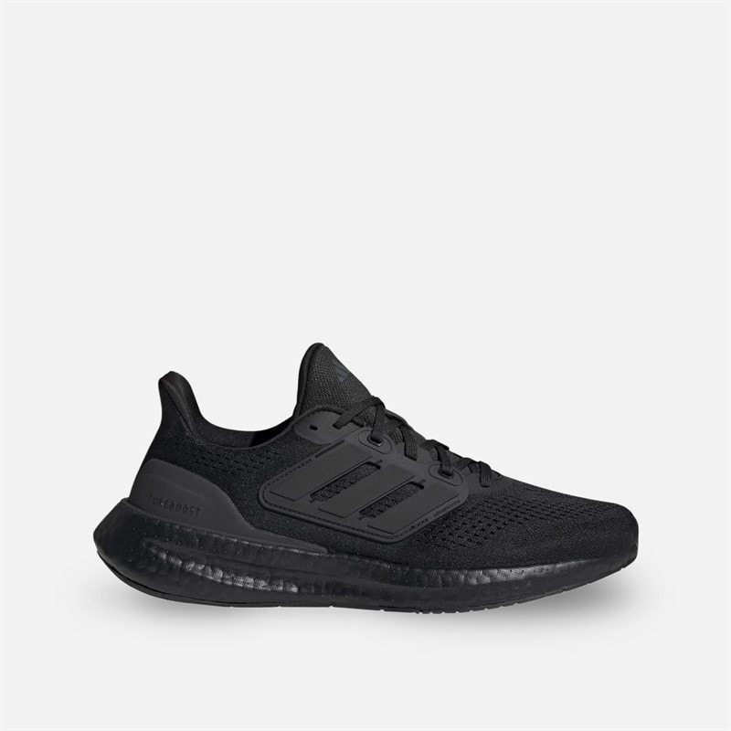 adidas Mens Pureboost 23 Neutral Running Shoes Black/Core Black/Carbon