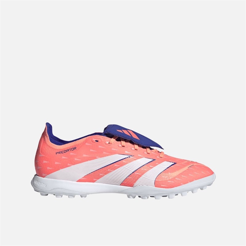 adidas Mens Predator League Tongue TF Astro Football Boots Signal Coral/Cloud White/Beam Orange