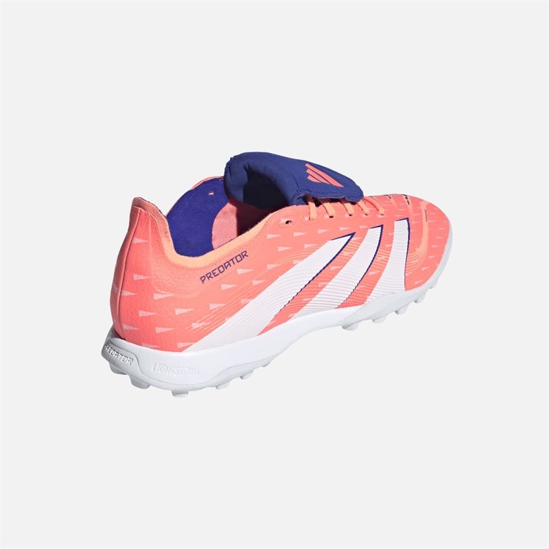 adidas Mens Predator League Tongue TF Astro Football Boots Signal Coral/Cloud White/Beam Orange - Image 3
