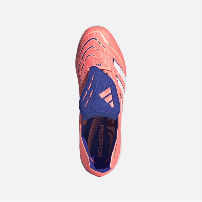 adidas Mens Predator League Tongue TF Astro Football Boots Signal Coral/Cloud White/Beam Orange - Image 4
