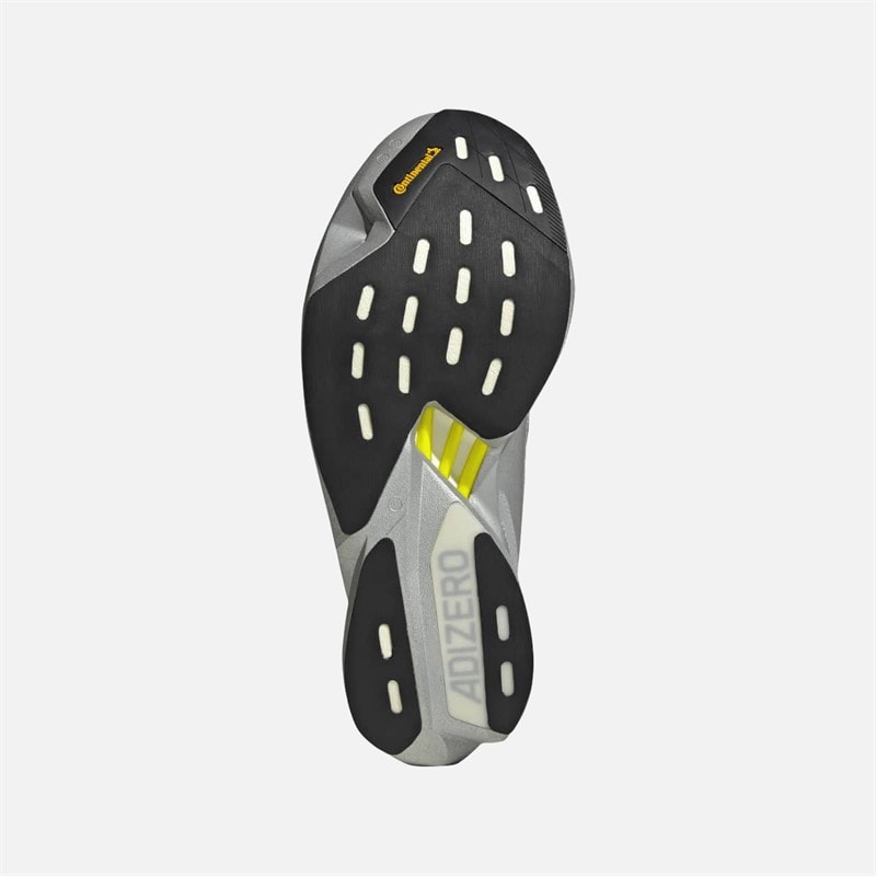 adidas Mens Equipment Adios Pro Trainers Solar Yellow/Core Black/Silver Metallic - Image 2
