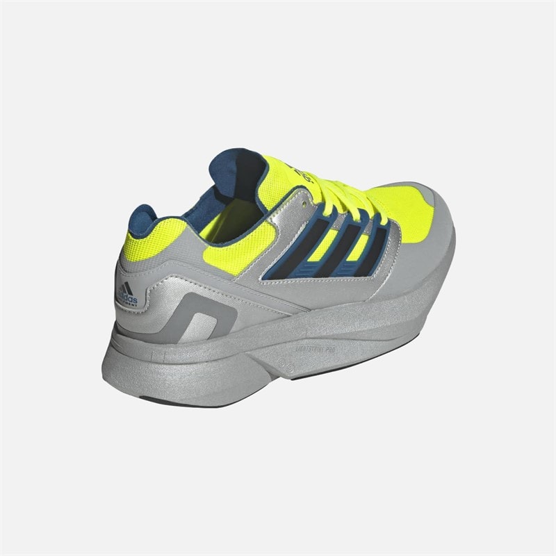adidas Mens Equipment Adios Pro Trainers Solar Yellow/Core Black/Silver Metallic - Image 3