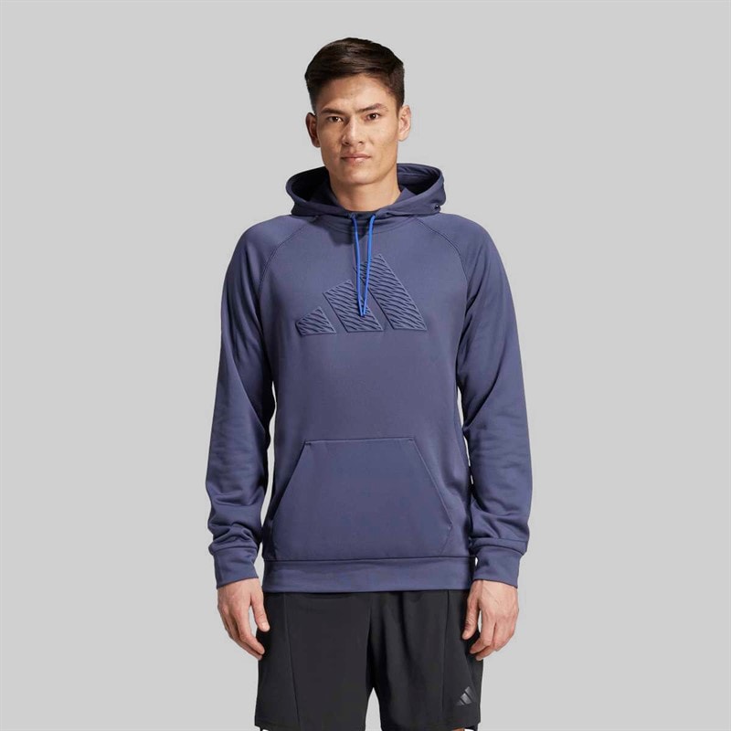 adidas Mens Game And Go Training Hoodie Shadow Navy
