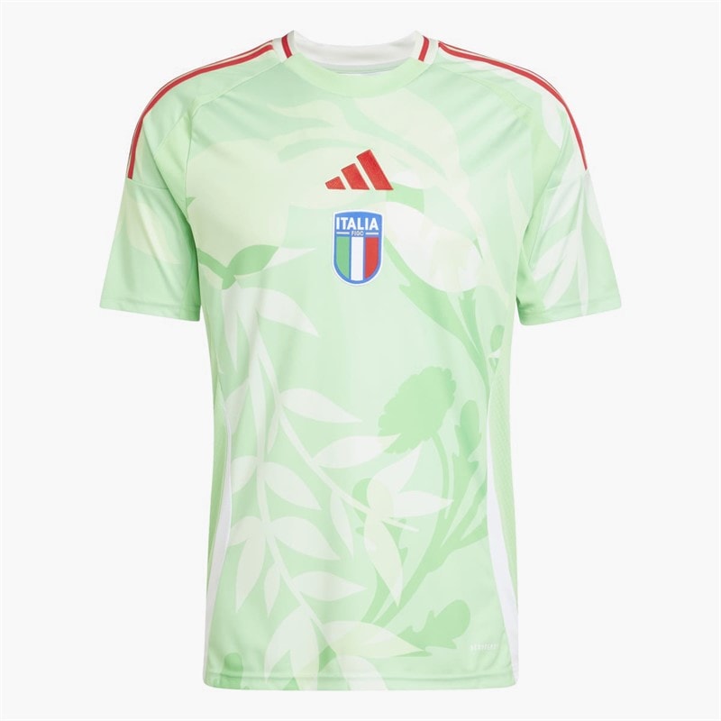 adidas Mens FIGC Italia (Womens Team) 2025 Away Jersey Glory Mint - Image 5
