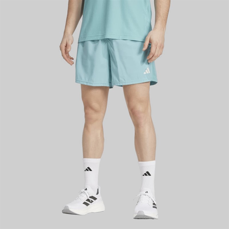 adidas Mens Own The Run Running Shorts Mint Ton