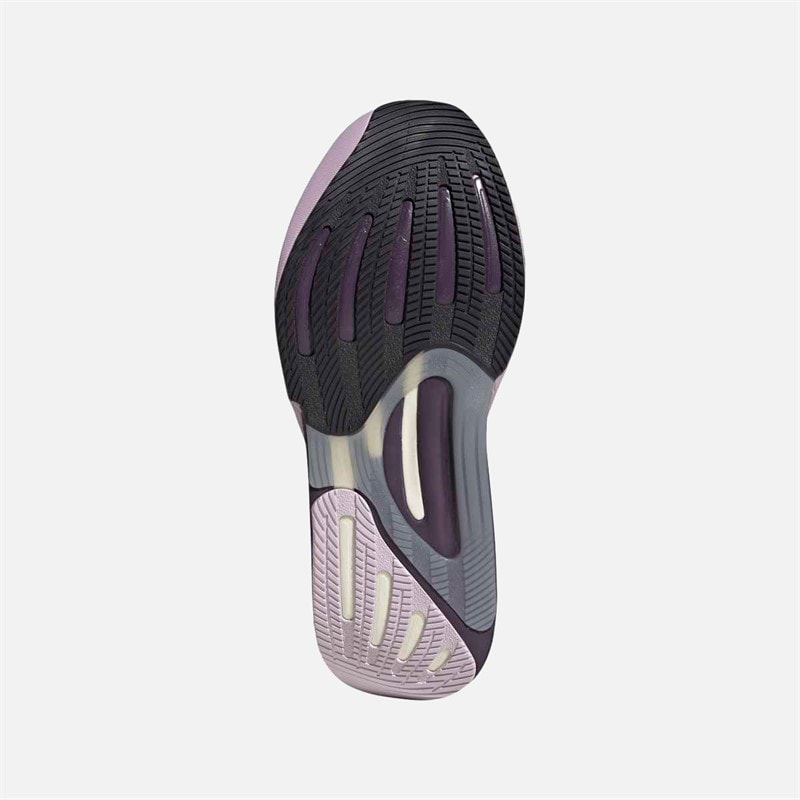 adidas Womens Supernova Solution 2 Stability Running Shoes Aurora Ink/Power Plum/Aurora Plum - Image 2