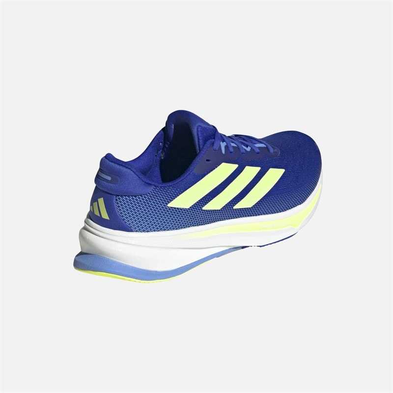 adidas Mens Supernova Rise 2 Neutral Running Shoes Lucid Blue/Hi-Res Yellow/Blue Fusion - Image 3
