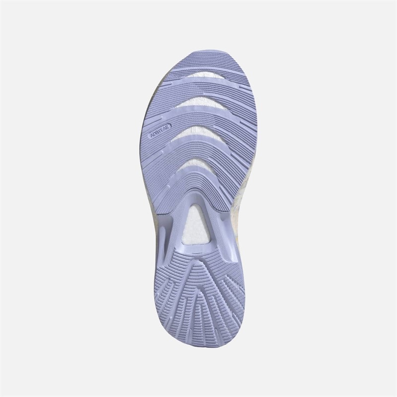 adidas Womens Moveboost Neutral Running Shoes Footwear White/Chalk White/Core Black - Image 2