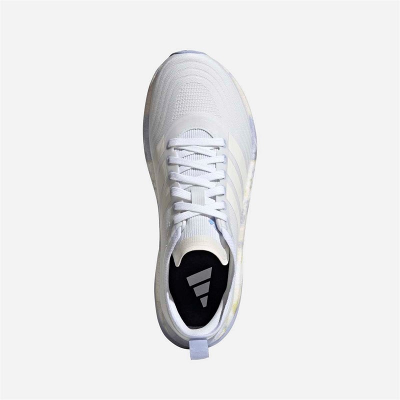 adidas Womens Moveboost Neutral Running Shoes Footwear White/Chalk White/Core Black - Image 4