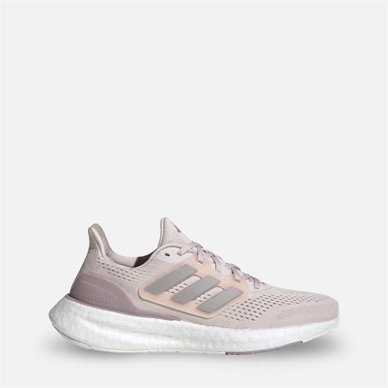 adidas Womens Pureboost 23 Neutral Running Shoes Putty Mauve/Wonder Taupe/Preloved Fig