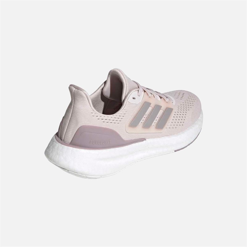 adidas Womens Pureboost 23 Neutral Running Shoes Putty Mauve/Wonder Taupe/Preloved Fig - Image 3