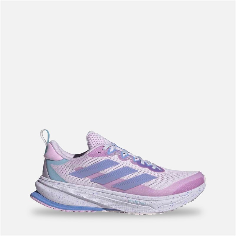 adidas Womens Supernova Rise ATR Neutral Running Shoes Ice Lavender/Blue Spark Metallic/Blue Lily