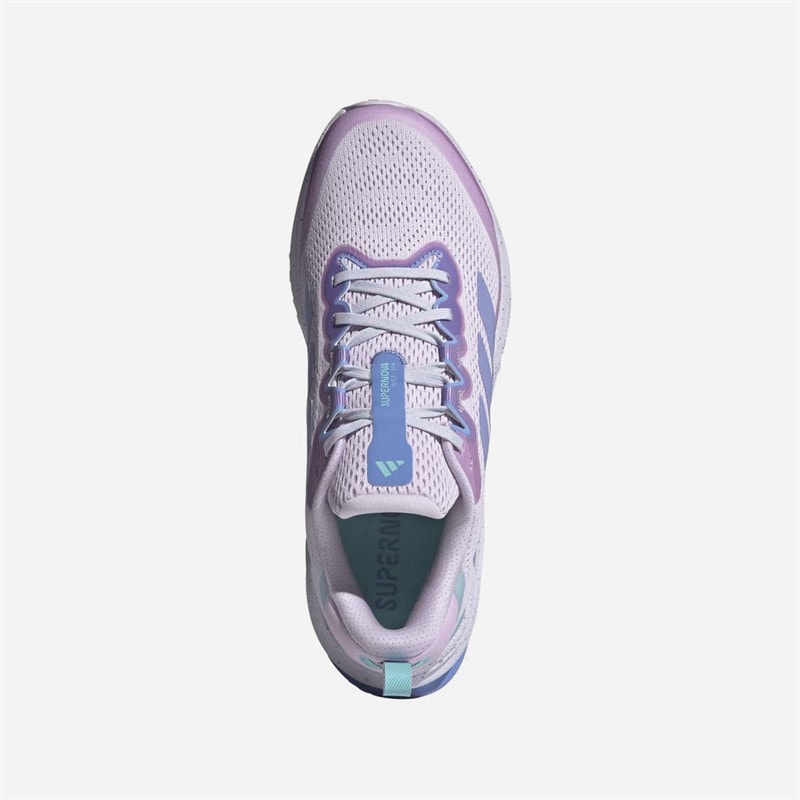 adidas Womens Supernova Rise ATR Neutral Running Shoes Ice Lavender/Blue Spark Metallic/Blue Lily - Image 4