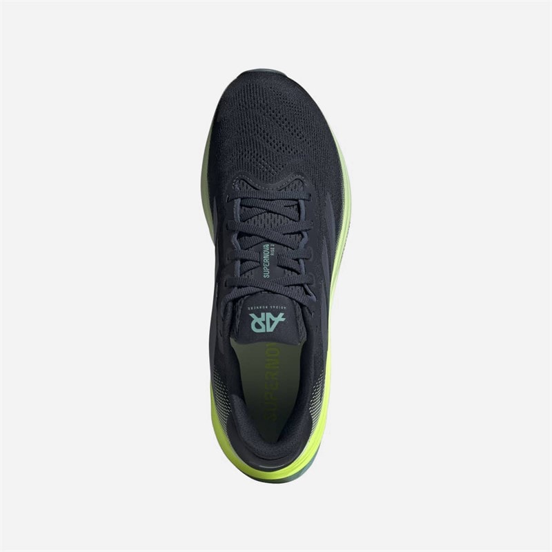 adidas Mens Supernova Rise 2 Neutral Running Shoes Aurora Ink/Preloved Ink/Semi Green Spark - Image 4