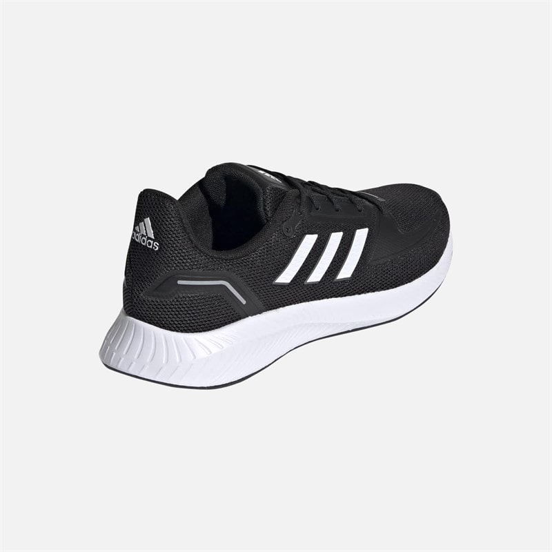 adidas Womens Runfalcon 2.0 Neutral Running Shoes Core Black/Footwear White/Grey Six - Image 3