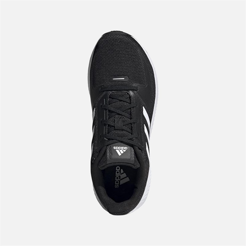 adidas Womens Runfalcon 2.0 Neutral Running Shoes Core Black/Footwear White/Grey Six - Image 4