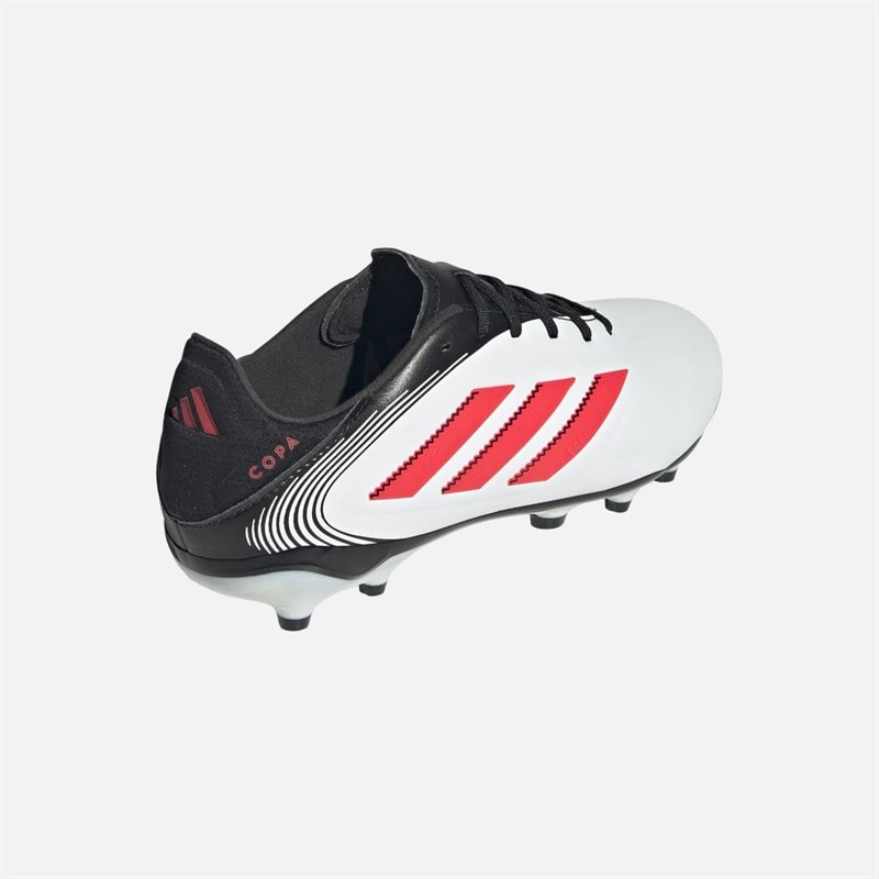 adidas Kids Copa Pure III League FG/MG Firm Ground/Multi Ground Football Boots Footwear White/Lucid Red/Core Black - Image 3