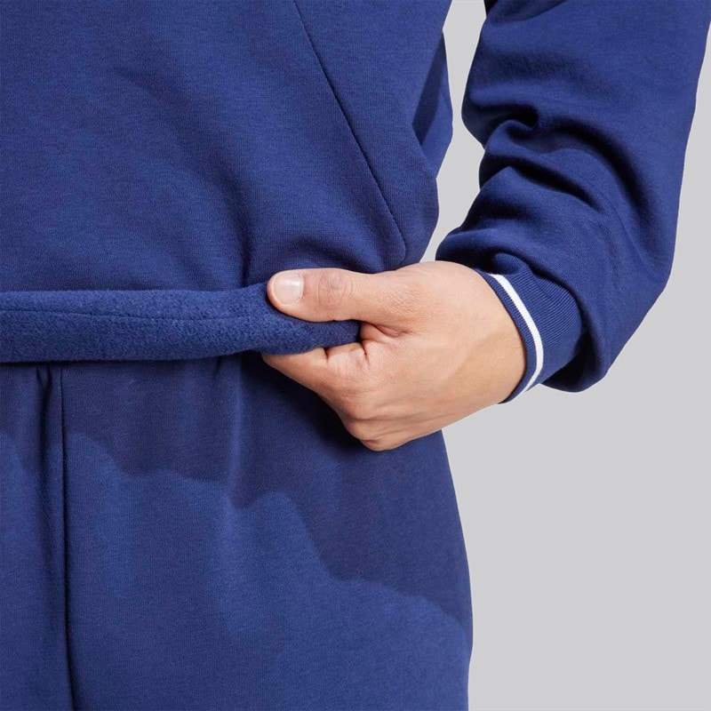 adidas Mens Collegiate Hoodie Dark Blue/White - Image 5