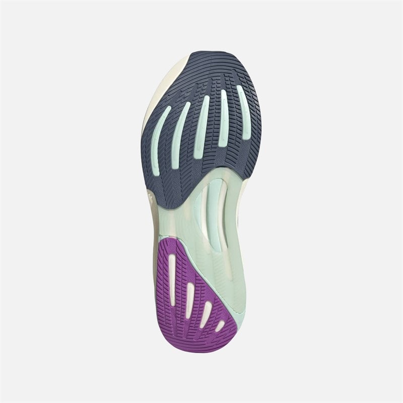 adidas Womens Supernova Rise 2 Neutral Running Shoes Preloved Ink/Matte Silver/Preloved Ink - Image 2