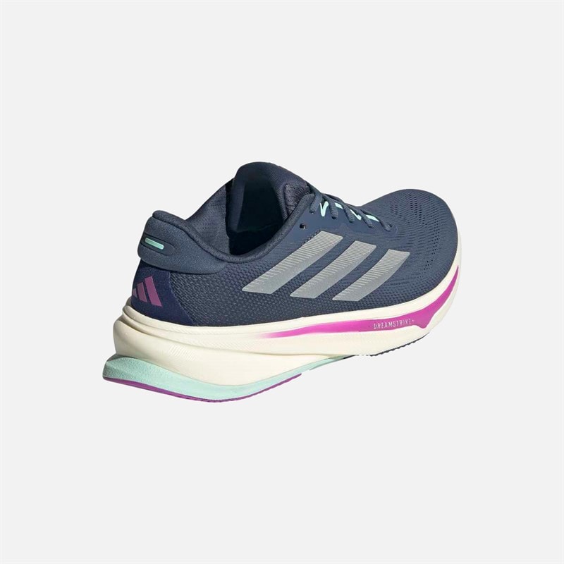 adidas Womens Supernova Rise 2 Neutral Running Shoes Preloved Ink/Matte Silver/Preloved Ink - Image 3