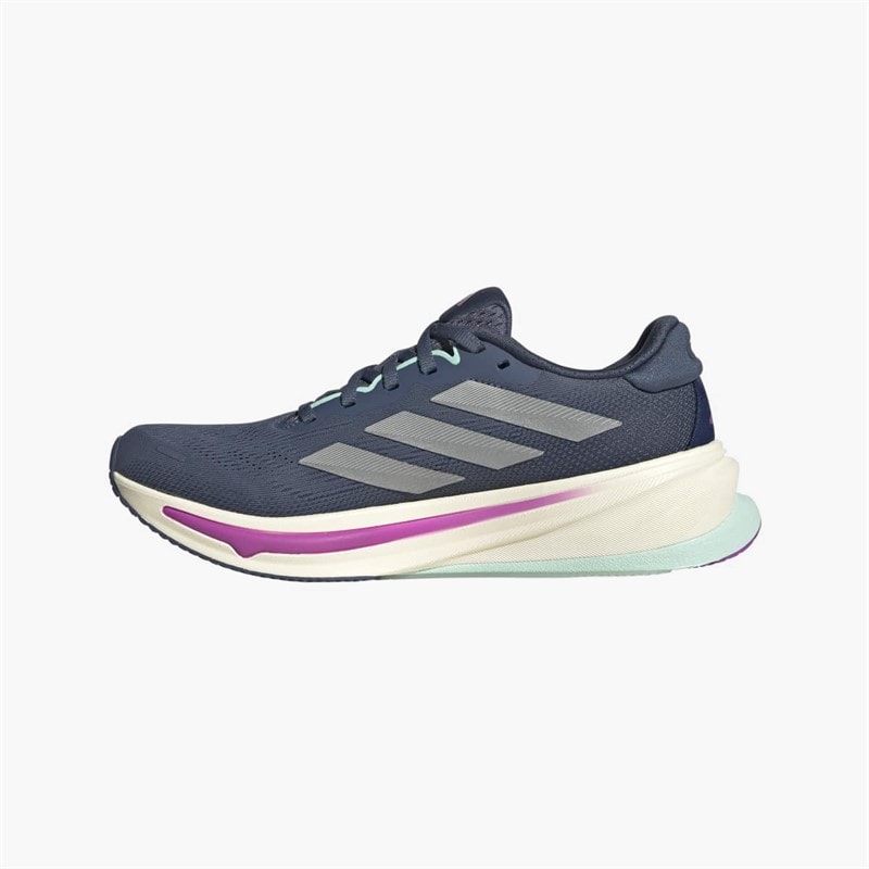 adidas Womens Supernova Rise 2 Neutral Running Shoes Preloved Ink/Matte Silver/Preloved Ink - Image 5