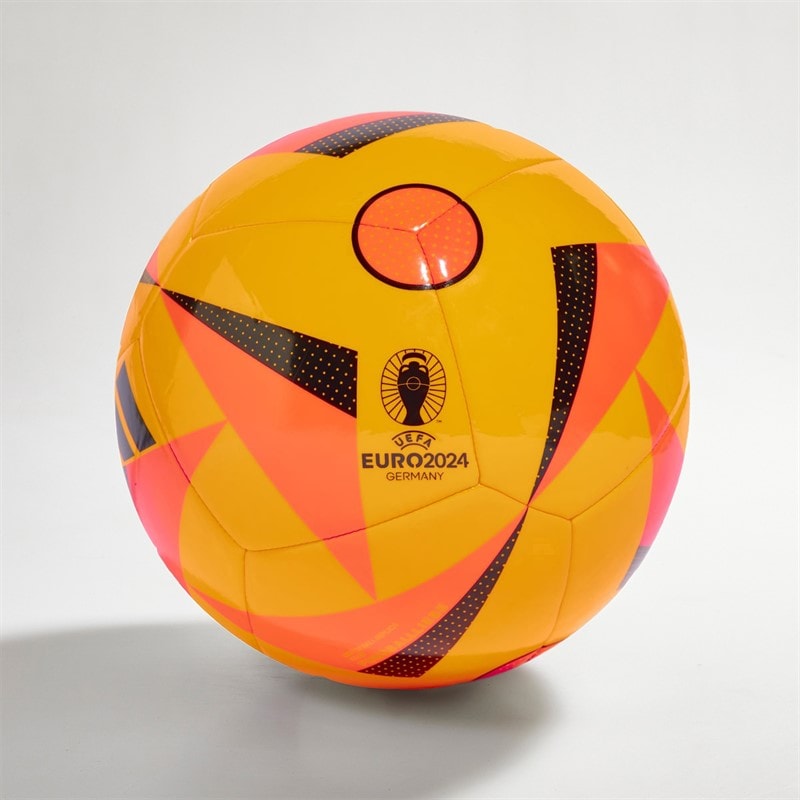 adidas Mens Euro 24 Club Training Football Solar Gold/Solar Red/Black - Image 2