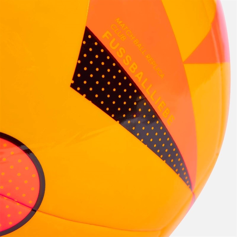 adidas Mens Euro 24 Club Training Football Solar Gold/Solar Red/Black - Image 3