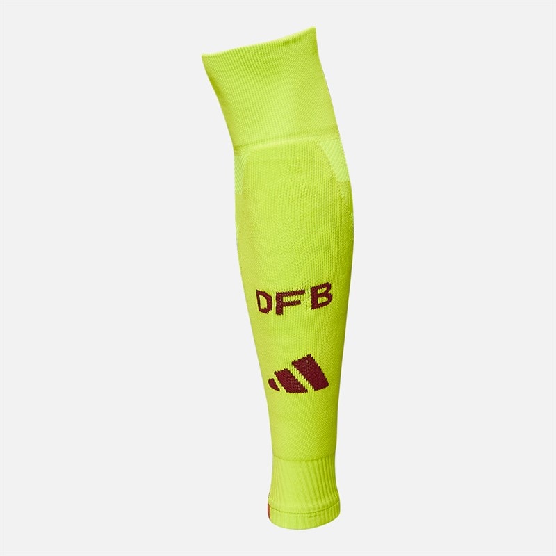adidas Mens DFB Deutschland 2025 Authentic Away Socks Semi Solar Yellow
