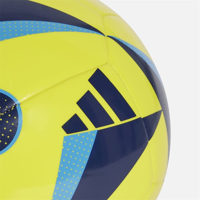 adidas Mens SVFF Sverige Club Training Football Bright Yellow/Navy Blue/Pulse Blue - Image 3