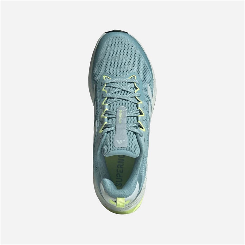 adidas Womens Supernova Rise ATR Neutral Running Shoes Mint Ton/Halo Mint/Hi-Res Yellow - Image 4