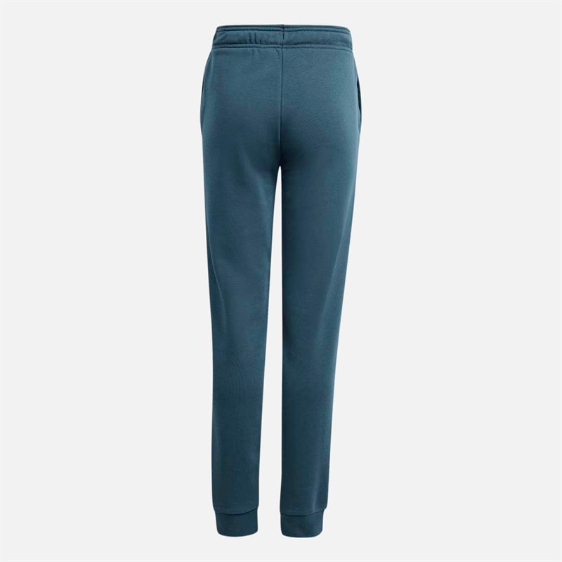 adidas Girls Essentials Linear Logo Cotton Pants Arctic Night/White - Image 2