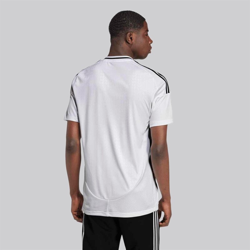 adidas Mens RMCF Real Madrid 24/25 Home Jersey White - Image 2