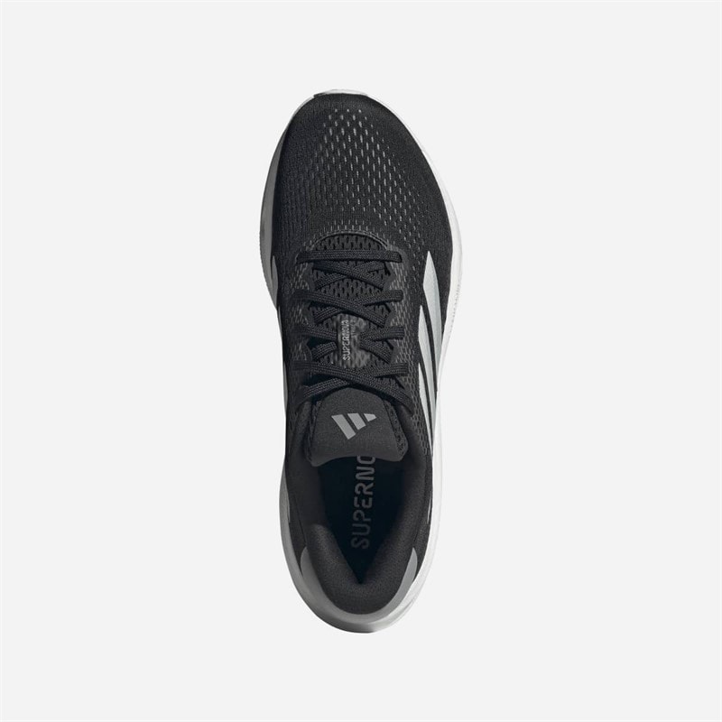 adidas Mens Supernova Stride 2 Neutral Running Shoes Core Black/Footwear White/Grey - Image 4