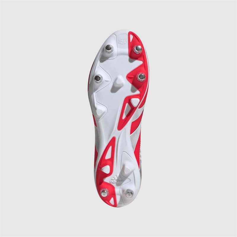 adidas Mens Predator League SG Soft Ground Football Boots Lucid Red/Cloud White/Core Black - Image 2