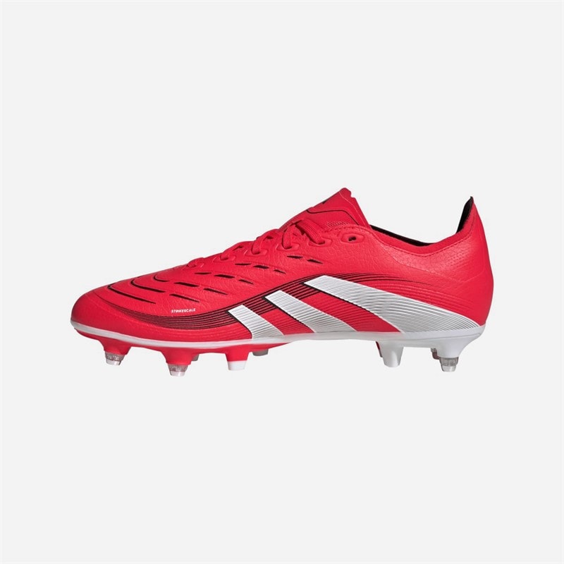 adidas Mens Predator League SG Soft Ground Football Boots Lucid Red/Cloud White/Core Black - Image 5