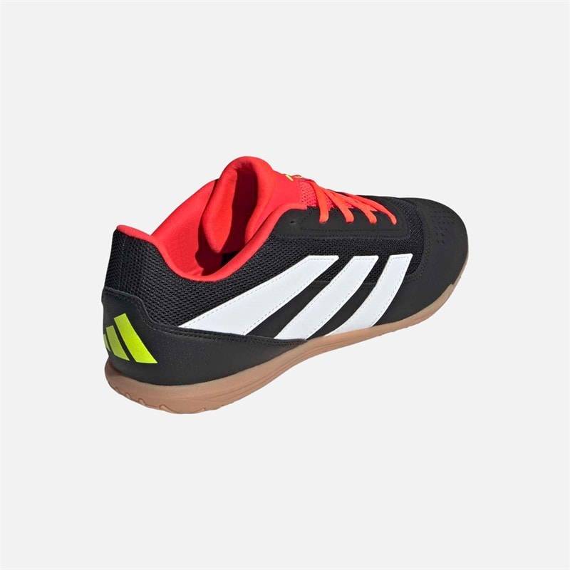 adidas Mens Predator Club Solar Energy Pack IN Indoor Sala Football Boots Core Black/Footwear White/Solar Red - Image 3