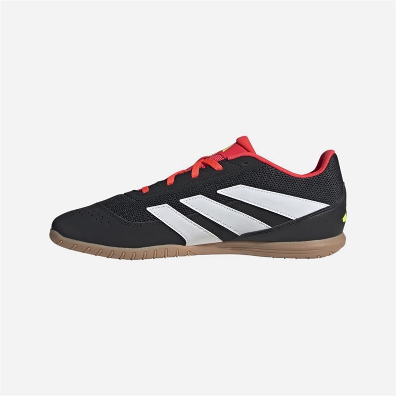 adidas Mens Predator Club Solar Energy Pack IN Indoor Sala Football Boots Core Black/Footwear White/Solar Red - Image 5