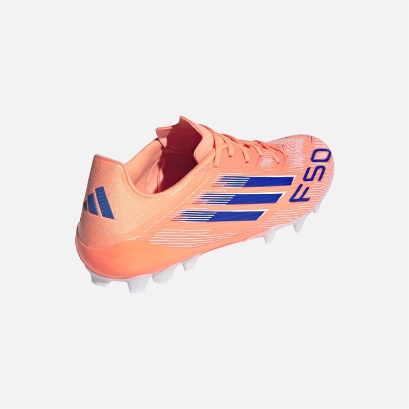 adidas Mens F50 League AG Artificial Ground Football Boots Beam Orange/Lucid Blue /Cloud White Beam Orange/Lucid Blue/Cloud White - Image 3