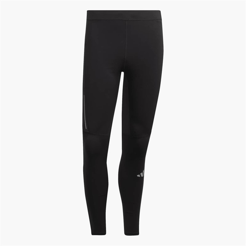 adidas Mens Own The Run Running Tight Leggings Black - Image 1