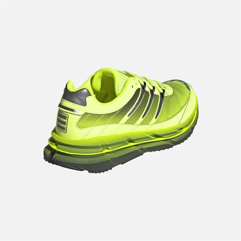 adidas Mens Adistar HRMY Trainers Hi-Res Yellow/Iron Metallic/Core Black - Image 3