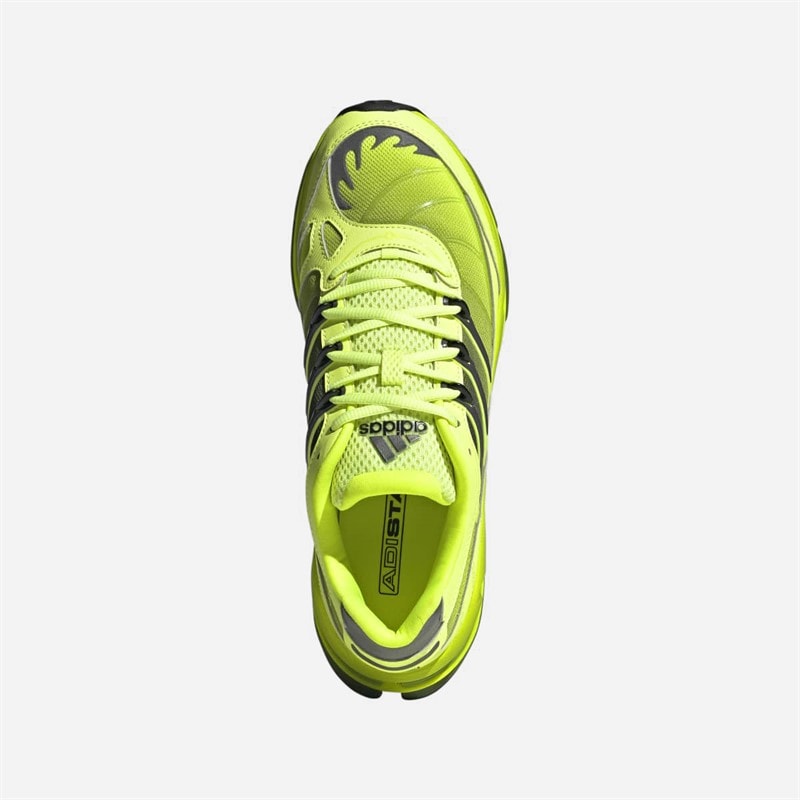 adidas Mens Adistar HRMY Trainers Hi-Res Yellow/Iron Metallic/Core Black - Image 4