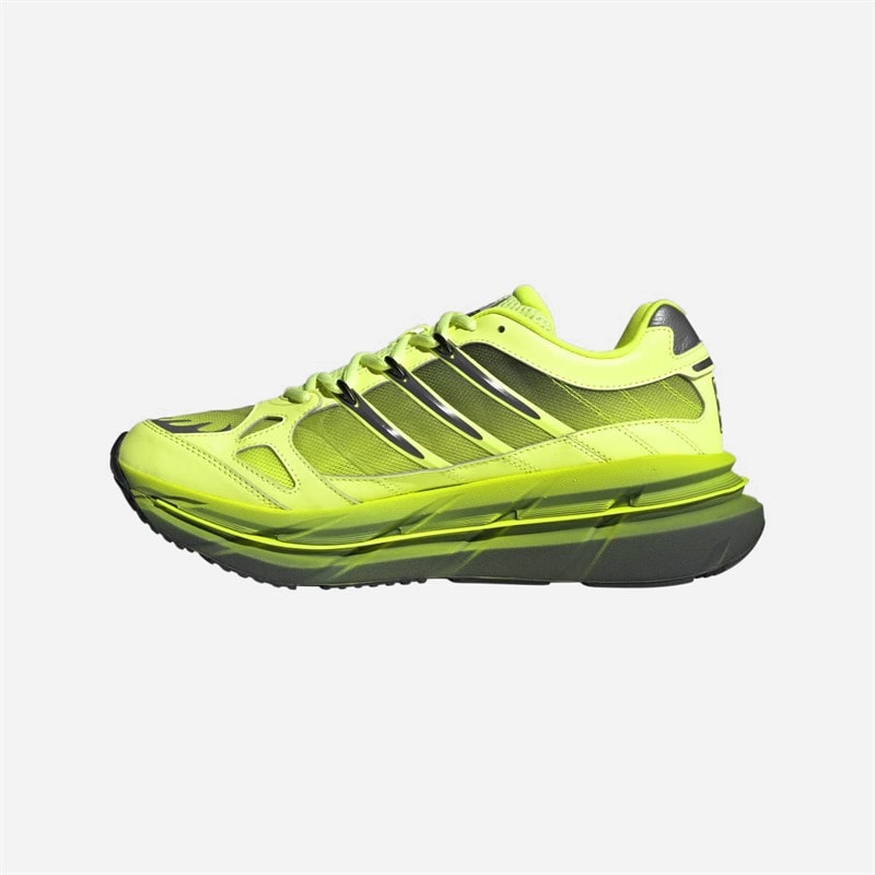 adidas Mens Adistar HRMY Trainers Hi-Res Yellow/Iron Metallic/Core Black - Image 5