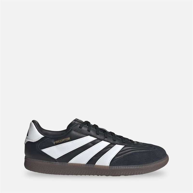 adidas Mens Predator Freestyle Trainers Core Black/White/Gold Metallic - Image 1