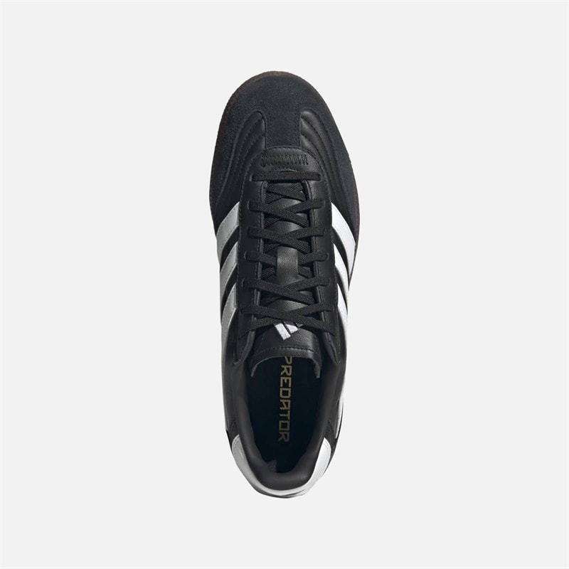 adidas Mens Predator Freestyle Trainers Core Black/White/Gold Metallic - Image 4