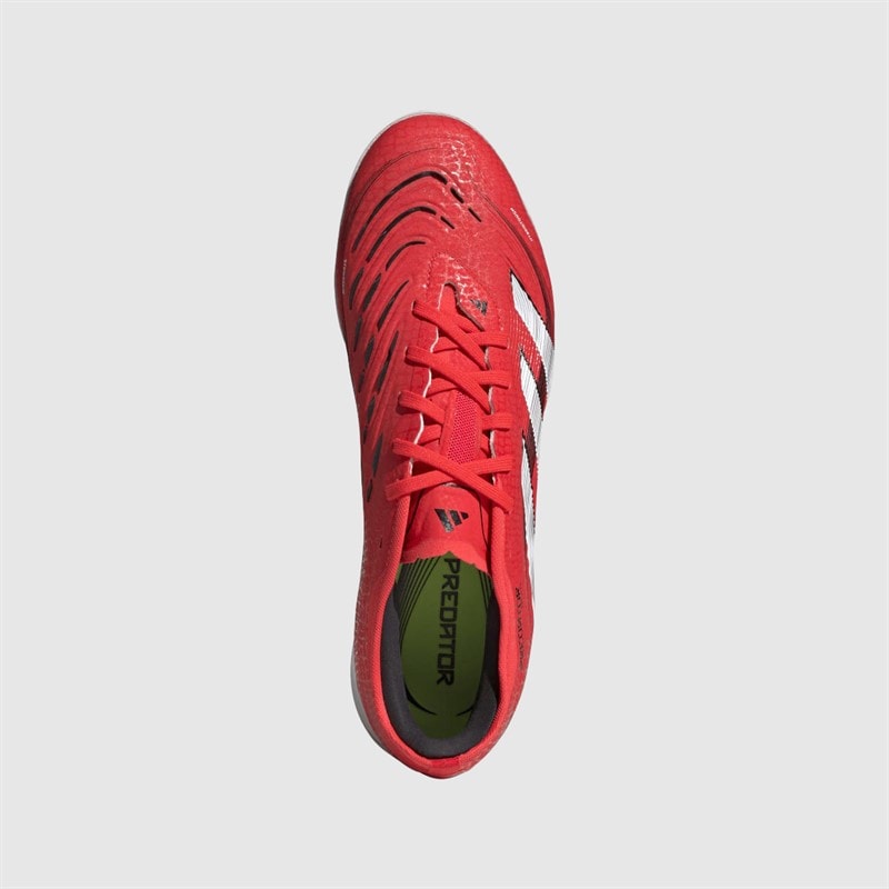 adidas Mens Predator Pro Pure Victory Pack TF Astro Football Boots Lucid Red/Cloud White/Core Black - Image 4